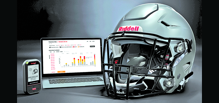 Analytics and data collecting spur helmet safety in football